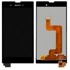 Дисплейний модуль Sony Xperia T3 D5102, D5103, D5106 в зборі з тачскріном чорний, без рамки