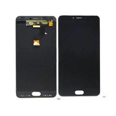 Дисплей Meizu M3x модуль в сборе с тачскрином, черный, без рамки