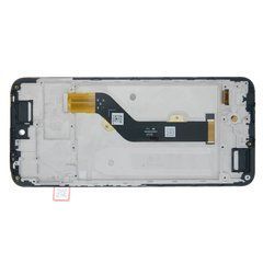 Дисплей Infinix Hot 20 модуль у зборі з тачскріном і рамкою, чорний, High Copy, з рамкою