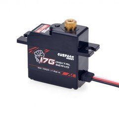 Сервопривод SURPASS Hobby S0017M 17G 360&deg;, цифровой, металлический редуктор, для FPV дронов