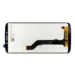 Дисплей Motorola Moto E5 Plus XT1924 (157mm) модуль в зборі з тачскріном, чорний, High Copy, без рамки