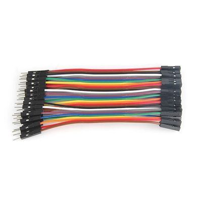 Джампер-кабелі Dupont 20pin 20см Male-Female для Arduino, макетних плат, з'єднання модулів