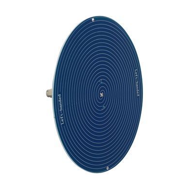 Антена UWB 610MHz-7GHz LHCP, SMA-M, спіральна антена Архімеда 15 см, ліва кругова поляризація