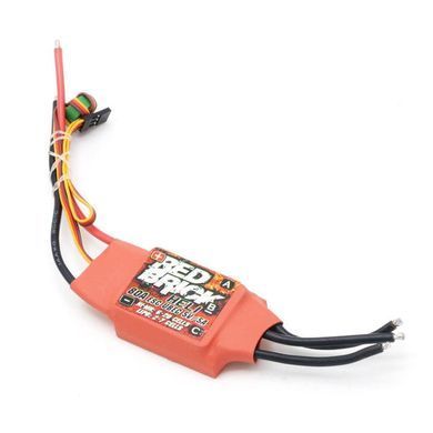 Регулятор для безколекторних моторів ESC 80A RedBrick UBEC 2-7S, для крила