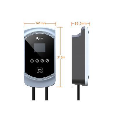 Зарядна станція Feyree FYE05, Type1, 12KW 50A, кабель 5м + App+3xRFIDRFID cards