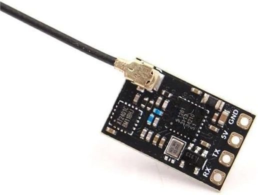 Приймач керування ELRS 2.4GHz CYCLONE + T-антена, для FPV дронів