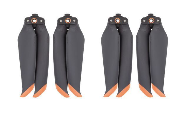 Пропеллеры для дрона DJI Mavic Air 2/2S, 7238F, низкошумовые, 2 пары/4 шт, оранжевые, поликарбонат
