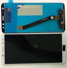 Дисплей Huawei Mate 10 Lite RNE-L21 модуль в зборі з тачскріном, білий, HC, High Copy, без рамки