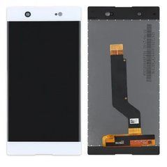 Дисплей Sony Xperia XA1 Ultra Dual G3212 модуль в зборі з тачскріном, білий, Original, Original, без рамки