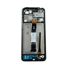 Дисплей Xiaomi Redmi 12C модуль в зборі з тачскріном і рамкою, Original PRC, чорний, Original PRC, з рамкою