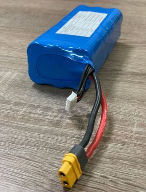 Батарейна збірка 6S2P 8000mAh 80A 22.2V на елементах 21700 Samsung 40T, XT60F, горизонтальна