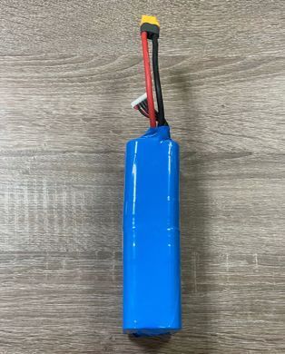 Батарейна збірка 6S2P 8000mAh 80A 22.2V на елементах 21700 Samsung 40T, XT60F, горизонтальна