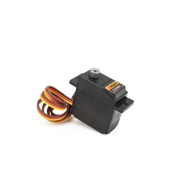 Сервопривід EMAX ES09MA 180&deg;, аналоговий, металевий редуктор, для FPV дронів