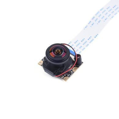 Камера для одноплатних ПК 5MP OV5647, CSI, 175&deg; широкутна, для Raspberry Pi 4B / 3B+ / 3B / Zero W