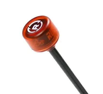 Антена RHCP 5.8G Rush Cherry 110mm 1.2Dbi, SMA-Male прямий, червона, для FPV дронів