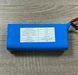 Батарейна збірка 6S2P 8000mAh 80A 22.2V на елементах 21700 Samsung 40T, XT60F, горизонтальна