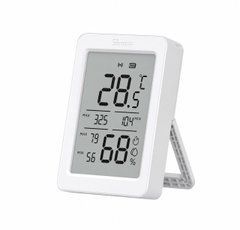 Датчик температури та вологості SONOFF AirGuard TH SNZB-02DR2 Tuya Zigbee, з LCD дисплеєм 3.6"
