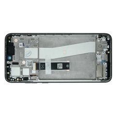 Дисплей Motorola XT2245 Moto Edge 30 Neo модуль у зборі з тачскріном і рамкою, Service Original, чорний, Original, з рамкою