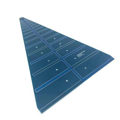 Антенна UWB 800MhZ-6Ghz SR_LPD003_V101, SMA-F, треугольник, направленная, логопериодическая для анализ. спектр