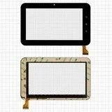 Сенсорний екран для планшету Tablet PC 7 ", 7", 116x190 mm, 30 pin, чорний, # CZY6162-A-FPC, TYF1060, без рамки