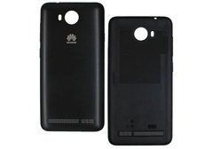 Задня кришка батареї для смартфону Huawei Y3 II чорного кольору