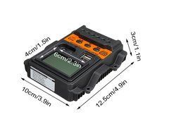 Контролер заряду PWM 30A, 12/24V, MCU, USB/DC, для сонячних панелей, під Li-ion AGM GEL свинцеві АКБ