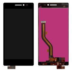 Дисплей LENOVO VIBE X2 модуль в зборі з тачскріном, чорний, без рамки