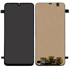 Дисплей Samsung M215 Galaxy M21 модуль в сборе с тачскрином, Original PRC, черный, Original PRC, без рамки