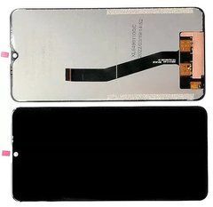Дисплей UMIDIGI A7 модуль в сборе с тачскрином, черный, High Copy, без рамки