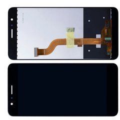 Дисплей Huawei Honor 8, FRD-L09, FRD-L19 модуль в сборе с тачскрином, черный, HC, High Copy, без рамки