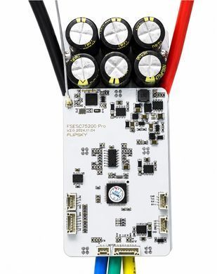 Контролер FLIPSKY FSESC 75200 PRO 84V 200A, Single BLDC, для колісних двигунів з датчиками Холла