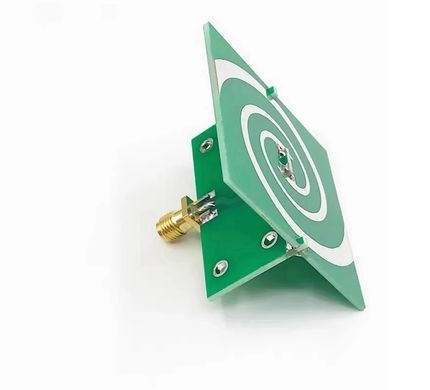 Антена UWB 2.4GHz-5.8GHz RHCP, SMA-F, спіральна ізометрична антена, права кругова поляризація