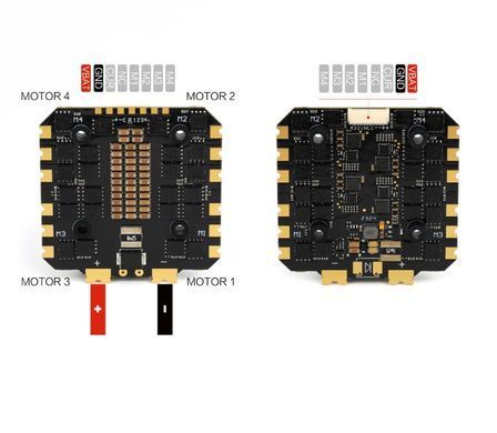 Регулятор моторів ESC 80A Axisflying Argus ECO, 4-6S, BLHeli_S, Dshot600, для великих дронів