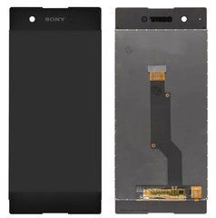 Дисплей Sony Xperia XA1 Dual G3112 модуль в зборі з тачскріном, чорний, Original, без рамки