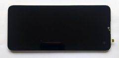 Дисплей Samsung A025 Galaxy A02s модуль в сборе с тачскрином, черный, Original PRC, желтый шлейф 163x72мм, Original PRC, без рамки