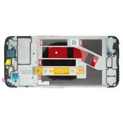 Дисплей OPPO A57 4G модуль в зборі з тачскріном і рамкою, Original PRC, чорний, Original PRC, з рамкою