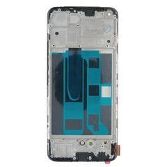 Дисплей Realme 8 модуль в зборі з тачскріном і рамкою, Original PRC, чорний, Original PRC, з рамкою