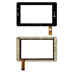 Сенсорний екран для планшету Tablet PC 7 ", Ritmix RMD-740, 7", 197x118 mm, 30 pin, чорний, # ZCC-15, без рамки