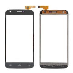 Doogee Y100 Plus Valencia 2 сенсорный экран, тачскрин черный, High Copy, без рамки