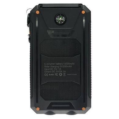 Павербанк L MAG SmartCamp Solar 12000mAh, 10W, Mag Safe, внешний аккумулятор, батарея, УМБ, power bank