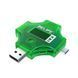 Тестер USB RELIFE XA1, мультиметр амперметр вольтметр, USB/Type-C BT, для вимірювань