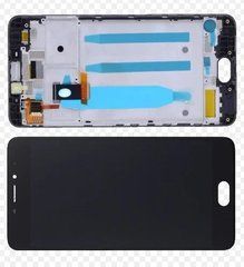 Дисплей Meizu M6 модуль в зборі з тачскріном, чорний, з рамкою, Original PRC, з рамкою