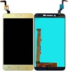 Дисплей Lenovo K5 Plus A6020a46 Vibe # 1540327143 модуль в зборі з тачскріном, золотистий, без рамки