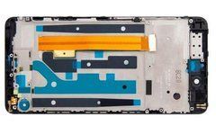 Дисплей ZTE Nubia z17 mini модуль в зборі з тачскріном, з рамкою, чорний, з рамкою