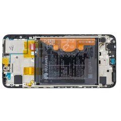 Дисплей Huawei P Smart 2019 модуль в зборі з тачскріном з рамкою, чорний, Service Original, Original, з рамкою
