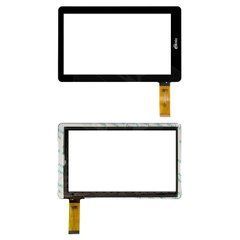 Сенсорний екран для планшету Tablet PC 7 ", Ritmix RBK-495, 178x109 mm, 30 pin, чорний, без рамки