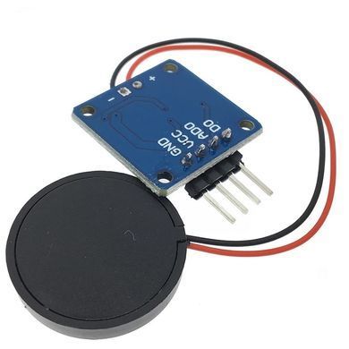Датчик удара пьезоэлектрический AD/DO 5V, сенсор вибрации, для Arduino, DIY, IoT проектов