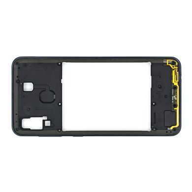 Средняя часть корпуса для телефона Samsung A305 Galaxy A30 (2019) черная, High Copy