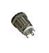 Кнопка питания DC 12-24V 4A 12mm, подсветка White Power, импульсная, IP65, под монтаж