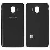 Задня панель корпусу для смартфону Samsung J400F Galaxy J4, чорна, High Copy